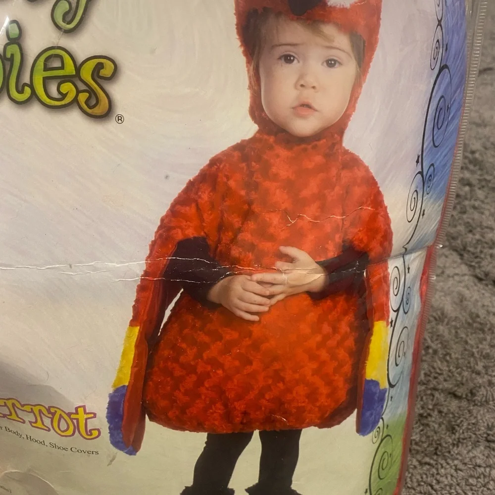 Underwraps Toddler Parrot Belly Babies Halloween Costume